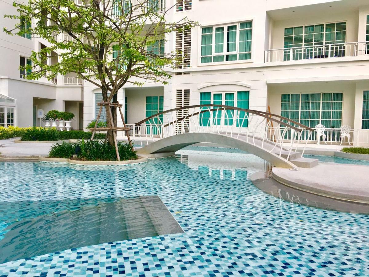 Summer Huahin Condo612,Near Beach&Cicada,Beautiful Swimming Pool Exterior foto