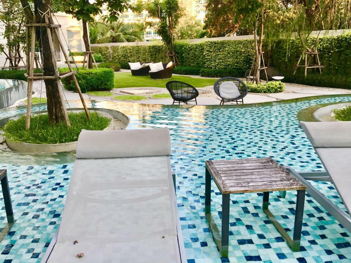 Summer Huahin Condo612,Near Beach&Cicada,Beautiful Swimming Pool Exterior foto