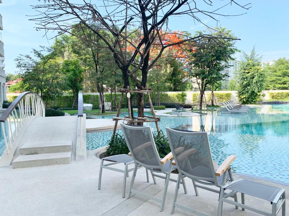 Summer Huahin Condo612,Near Beach&Cicada,Beautiful Swimming Pool Exterior foto