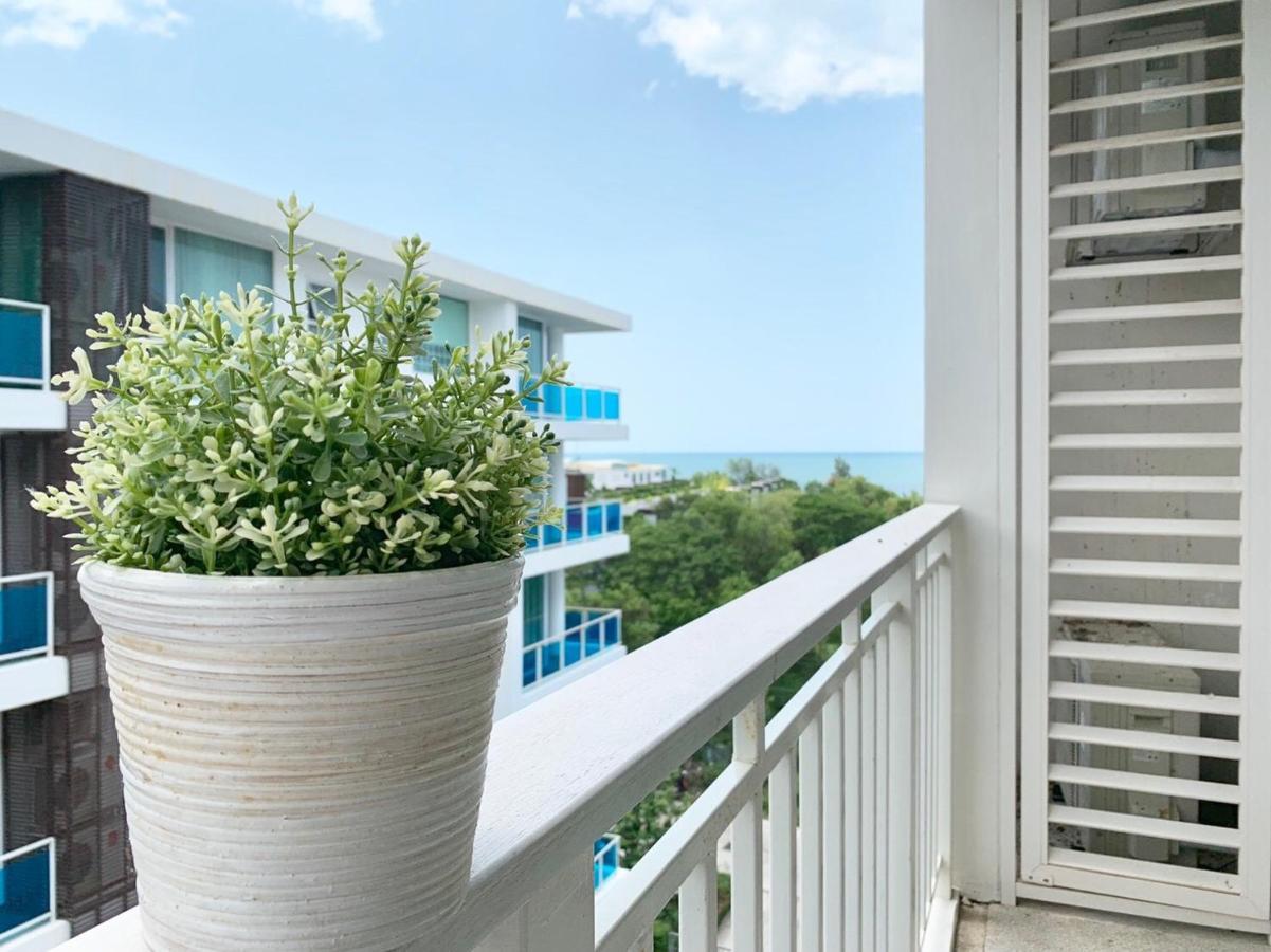 Summer Huahin Condo612,Near Beach&Cicada,Beautiful Swimming Pool Exterior foto
