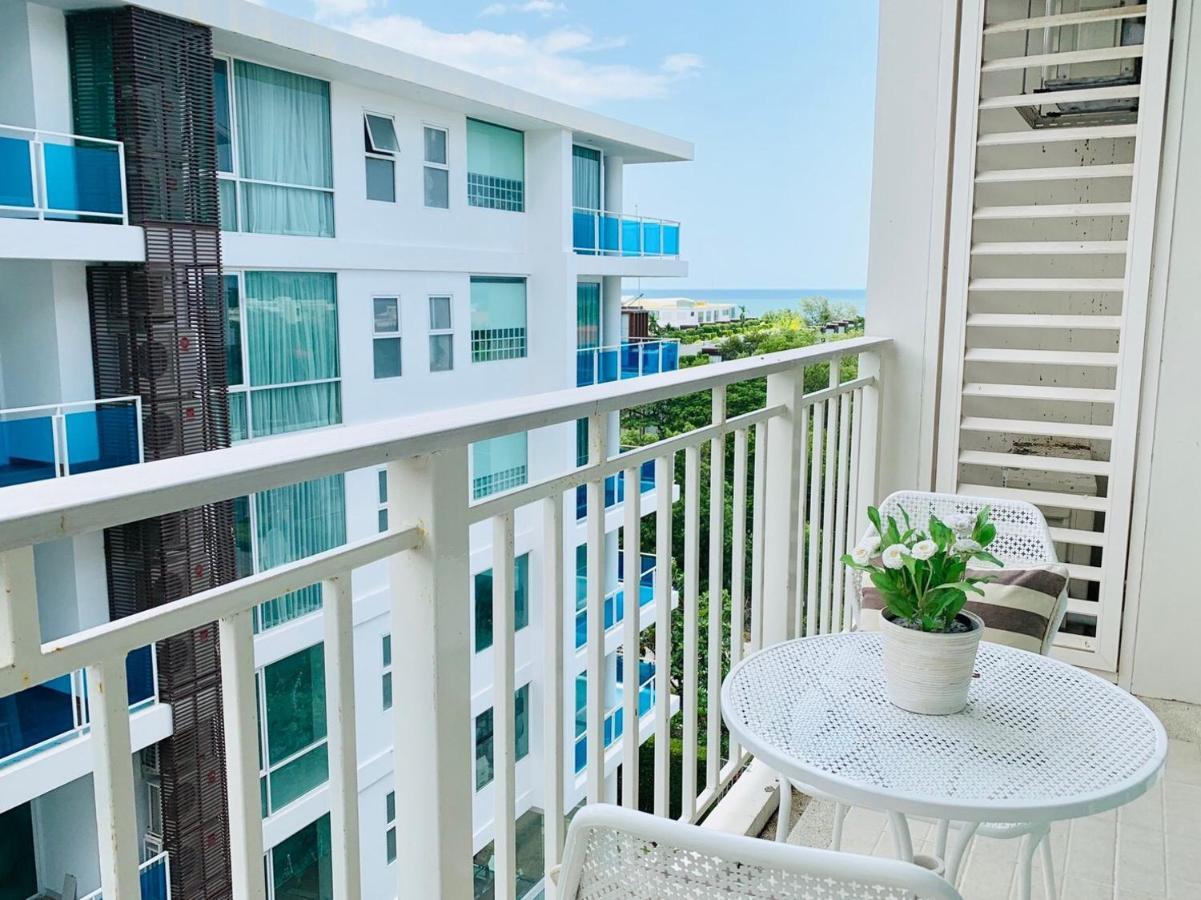 Summer Huahin Condo612,Near Beach&Cicada,Beautiful Swimming Pool Exterior foto